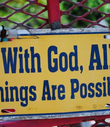 Rappelez-vous toujours que rien n&rsquo;est impossible à Dieu
